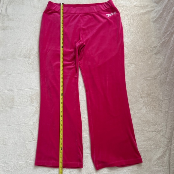 Juicy Couture Pink Velour Track Pants Size XL - Picture 6 of 9